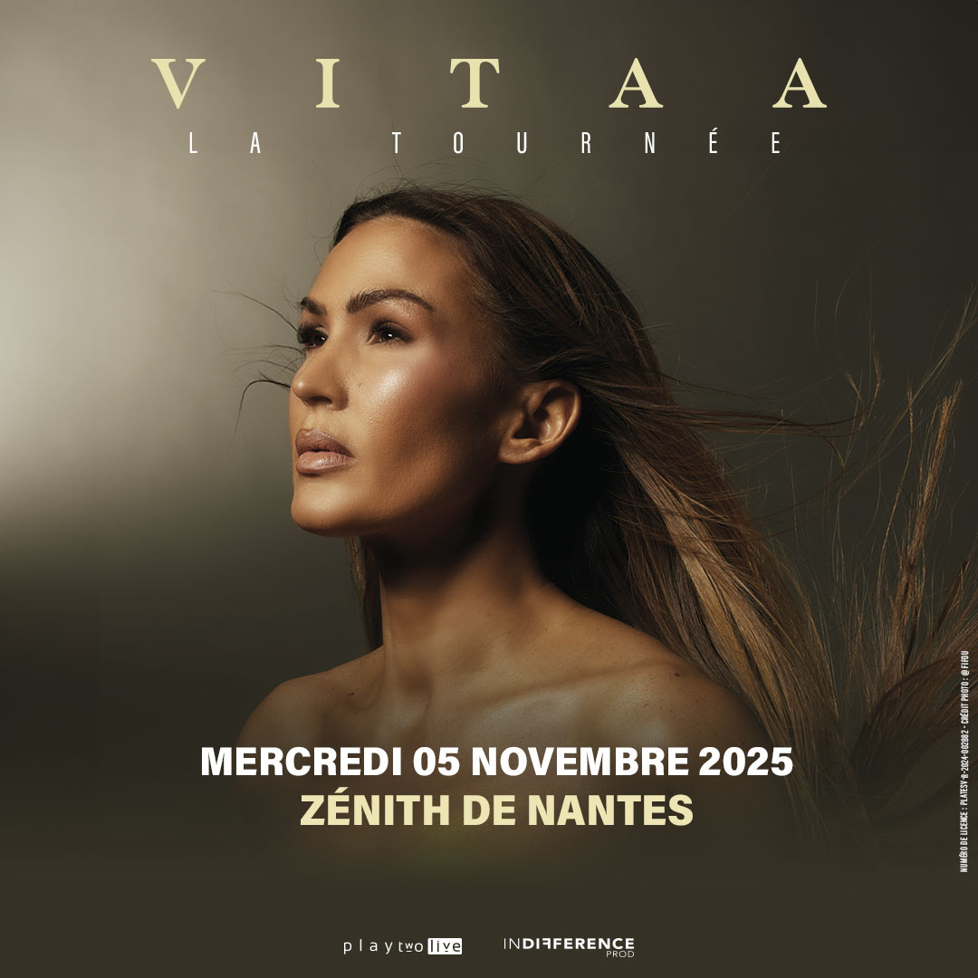 Concert Vitaa à Nantes