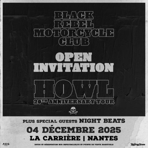 Concert Black Rebel Motorcyble Club Nantes